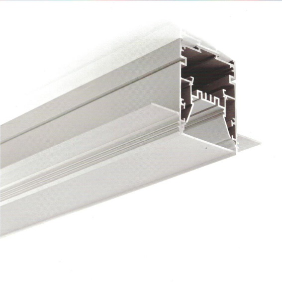PB-AP-GL-12083 LED Aluminium Channel 1 Meter(39.4inch) Recessed 83mm(H) x 120mm(W) suit for max 32mm width strip light